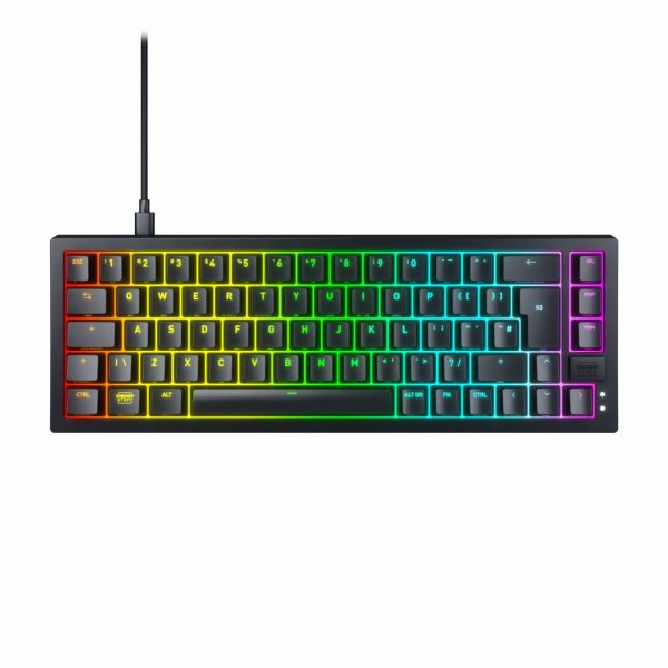 Cherry K5V2 RGB Compact 65% – Mekaaninen pelinäppäimistö (MX2A Red)