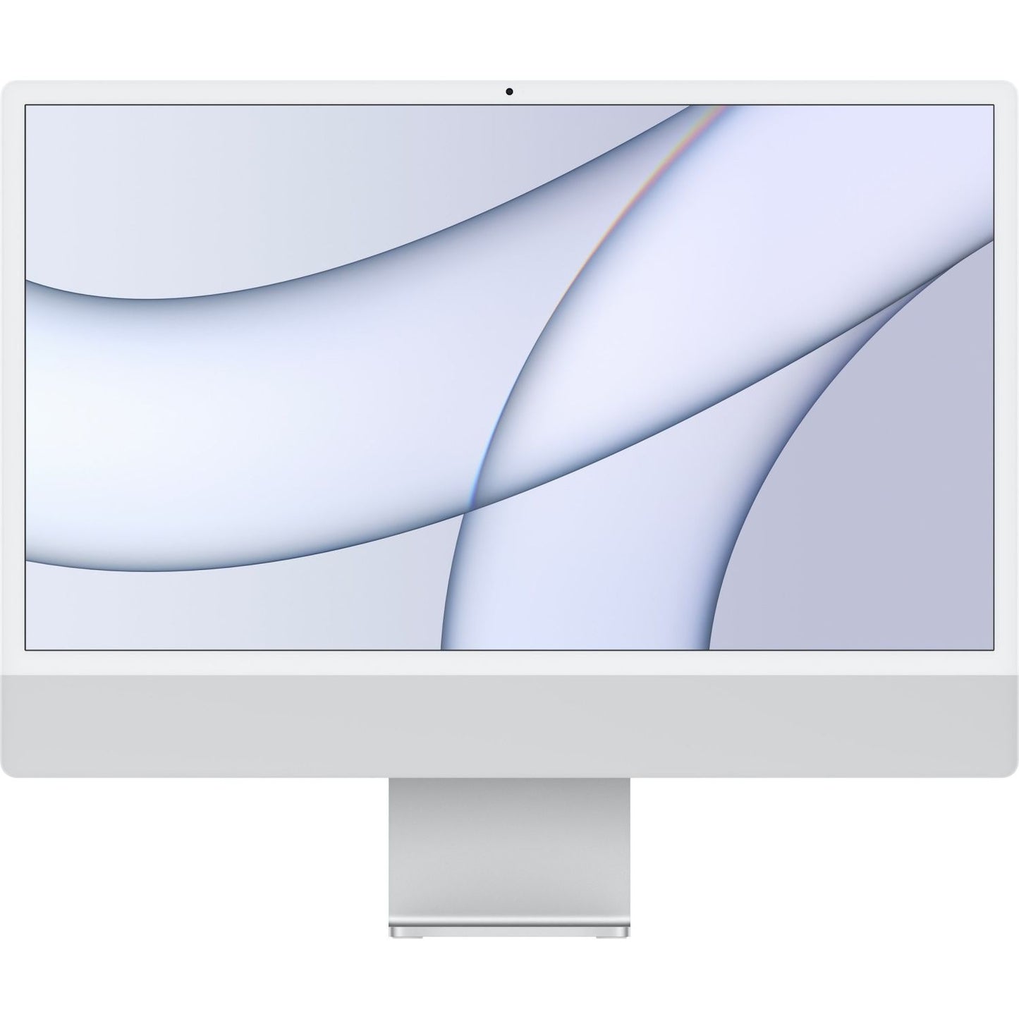 Apple iMac 24” Retina 4.5K (M1, 2021) edestä, front